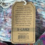 Natural Life Christa Cranberry Brown Floral Cotton Midi Dress Photo 7