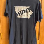 Hunt Iowa Tee shirt Blue Size M Photo 0