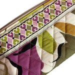 Vera Bradley Purple & Green Multicolor Colorful Portobello Zip Wristlet Women Photo 6
