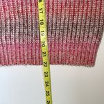 Universal Threads Universal Thread Pink & Brown Ombre Striped Chunky Knit Sweater Photo 6