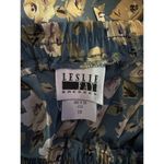 Leslie Fay Vintage Midi Skirt Women's Size 18 Pleated Pull On Floral Modest Cottage Hipster Photo 2