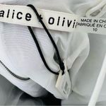 Alice + Olivia Tayla Structured Lantern Mini Dress Size 10 NWT Photo 4