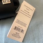 BEIS  Black Travel Drink Faux Fur Koozie Sling‎ Bag Wallet Strap Accessory NWT Photo 12