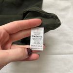 Y2K Petite Pois dark green stretch mesh off the shoulder top ruffles boho fairy Size M Photo 3