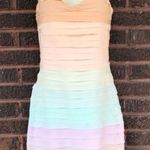 Revolve  Wink Tiz Pastel Silk Tiered Mini Dress Size Medium Photo 0