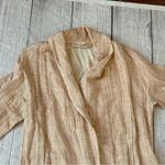 Soft Surroundings  open front jacket sweater dusty rose size medium Photo 3