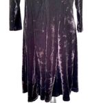 Suzanne Betro  Velvet Babydoll Dress Long Sleeve Witchy Whimsigoth Plus Size 1X Photo 2