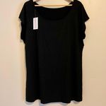 Tummy Tight Women’s Crew Neck Tee Black Size 3XL NWT Photo 0