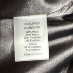 Universal Standard NWT  Classic Black Wool Blend Blazer Size Medium Photo 6