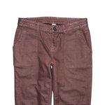 Mountain Hardwear Ayla Pants Size 8 Woodsmoke Brown Brushed Terry Jogger 1832171 Photo 3