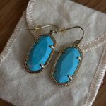 Kendra Scott Turquoise-colored Drop Earrings Photo 0