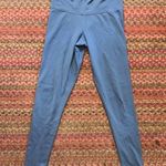 Adidas  BLUE GREY ATHLETIC LEGGINGS Photo 0