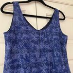 L.L. Bean Sport Athleisure Sleeveless Tank Dress Mini Slip Dress Blue Size Small Photo 7