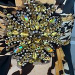 Cinderella  Elegant Black and Leopard Print Gown SIZE Photo 3