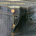 Citizens of Humanity Dani Cropped Straight Leg Cuffed Blue Jeans Size 25 Photo 9