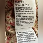 American Eagle  Womens Top Size XS Pink Cream Floral Baby Doll Tiered Open Back Photo 3