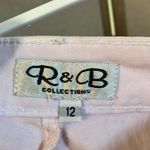 FINAL MARKDOWN R & B Collections Light Pink capris 12 Photo 1