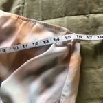 Tie dye One shoulder Dress Pink Peach M Size M Photo 6