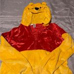 Disney  Winnie The Pooh Red and Yellow Pajama  Onesie Photo 0