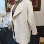 See U Soon Dacka Soft White Textured Blazer Style Jacket ~ Size 1 (S/M) 💛🍄 Size M Photo 2