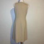 W By Worth tan zip front midi dress size 6 Photo 3