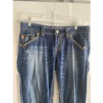 MEK Denim Women's Oaxaca Cigarette Skinny Thick STitch Denim Jeans 26X34 Blue Size 26 Photo 1