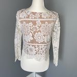 For Love & Lemons lace crop top size XS Photo 3