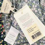 Sézane Dorian Shorts, Navy Garden Print, FR40/US8 Photo 11