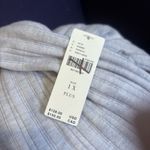 NWT Anthropologie Gray Knit Mock Neck Long Sleeve Ribbed Maxi Dress Size 1X Tan Photo 8