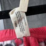 Hue  Pajama Pants Medium Red Dog Cat‎ Fleece Soft Photo 4