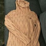 The North Face  peach pullover sweater fleece  Photo 0