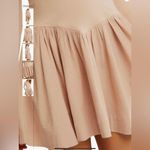 Free People  Onda Drop-Waist Long-Sleeve Stretch Cotton Mini Dress Photo 3