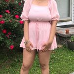 Francesca's polka dot romper Photo 0