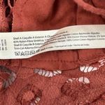 Free People NWT Smocked Adella Lace Racerback Boho Bralette Rust XSmall XS Bra Photo 3