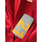 Forever 21 Women's Sleeveless Satin Body Con Tank Dress Size Large Red Photo 5