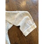 Free People  Sweater Small Womens Gray Textured Long Sleeve Reversible 1484 Photo 8