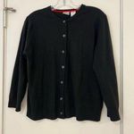 Isaac Mizrahi x Target Black Button Up Cardigan Photo 0
