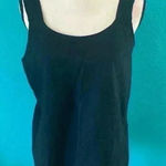 Habitat New with tags  black cotton tank top in size medium Photo 0