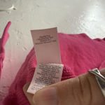 Victoria's Secret Henley Shirt Y2k Fitted Medium Pink Long Sleeve Thermal Top Photo 5