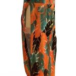 Tropical Print Dress Orange Size XXL Photo 4