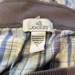 Jockey Plaid 100% Cotton Pajama Pants Blue Size L Photo 6