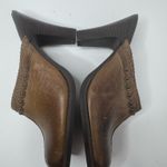 Bare Traps 'Expert' Brown Leather Mules Size 7.5M Photo 7