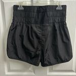 Free People  Movement Shorts Black Way Home Large Athletic Running Wide Waistband Photo 3