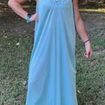 Vanity Fair Vintage peignoir neglige set Robbins egg blue Photo 0