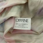 Vintage Fairycore Floral Pastel Sleep Dress Size Medium Large Made in USA Pink Photo 7