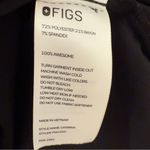 FIGS  Catarina One-Pocket Scrub Top Black Size Extra Large XL Technical Shirt Photo 3