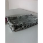 A New Day  Silver Rhinestone Beaded Slim Rectangle Clutch Purse Wallet Photo 5