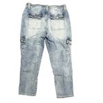 KanCan Avery Straight Leg High Rise Cargo Jeans size 11/29 Blue Photo 4