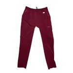 FIGS  Yola Skinny Scrub Pants™ Burgundy XS Workwear‎ Medical Healthcare EUC Photo 5