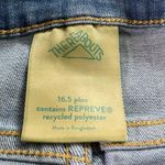 Womens Denim Overall Dress Repreve 16 Plus Adjustable Straps Pocketed u Sustaina Blue Size undefined Photo 9